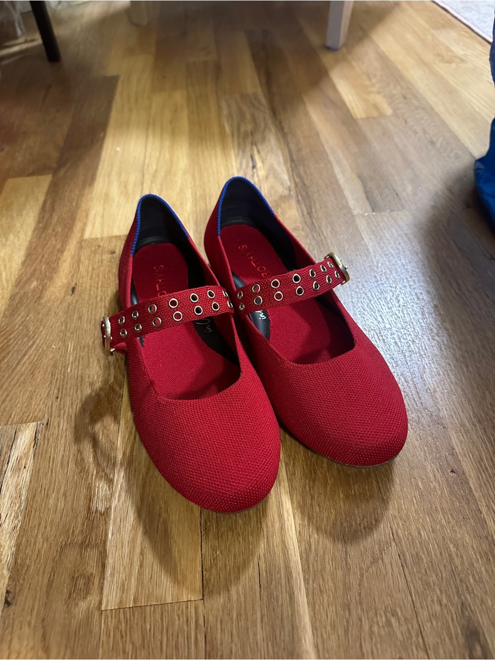 Red Rothy’s Mary Jane flats